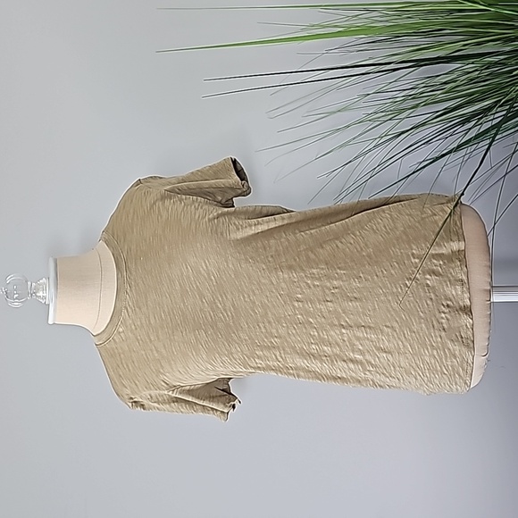 ATM Anthony Thomas Melillo Tops - NWT ATM Slub Jersey Schoolboy Crew Neck Tee in Bronze